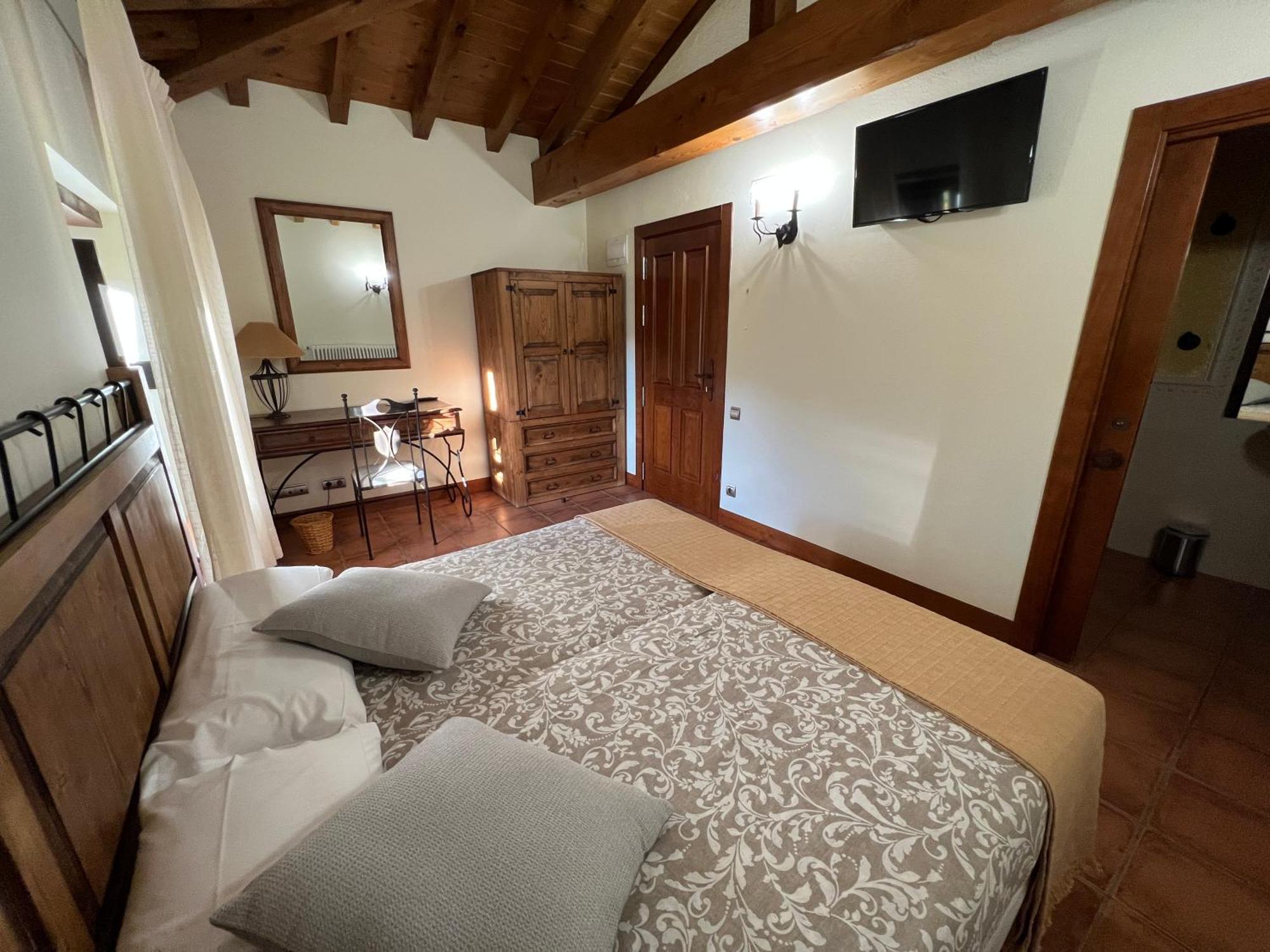 Hotel Hospederia Santa Fe à Eparoz Extérieur photo